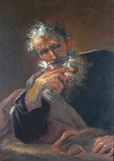 Retrato de un filósofo de Pitr Brandl