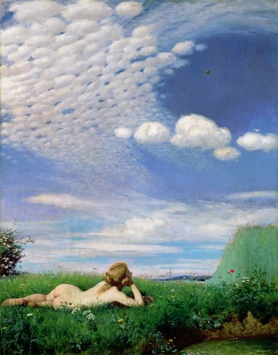 La alondra, 1882 de Pál Szinyei Merse