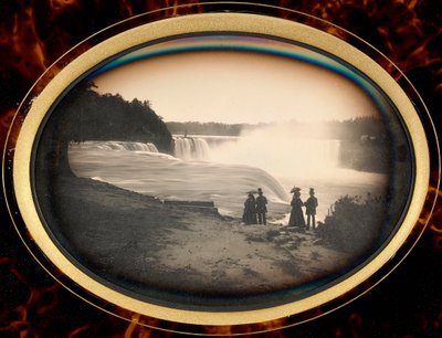 Daguerrotipo de las Cataratas del Niágara por Babbitt, c.1855 de Platt D. Babbitt