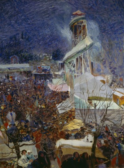 Feria de Pietrasanta de Plinio Nomellini