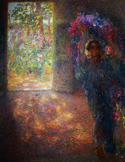 Casa de flores de Plinio Nomellini