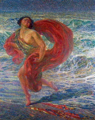 Isadora Duncan. Gioia tirrena, 1914 de Plinio Nomellini
