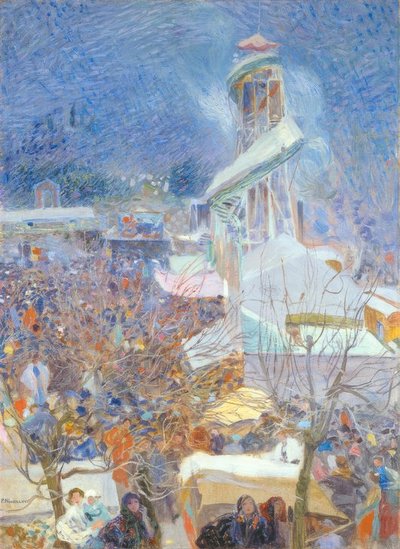 Messe en Pietrasanta de Plinio Nomellini