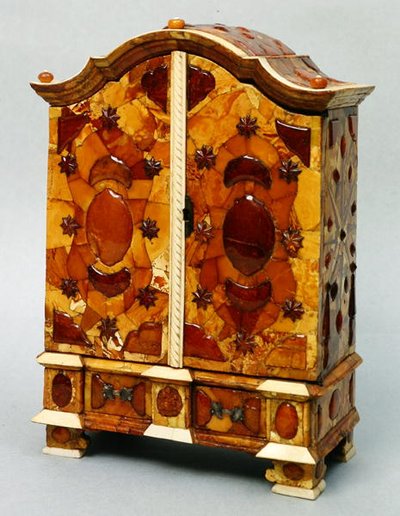 Gabinete de Ámbar del Rey Stanislaw August Poniatowski (1763-1813) de Polish School