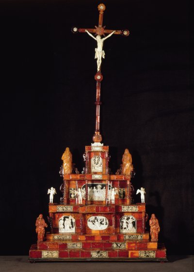 Altar portátil, taller de Michael Redlin, Gdansk de Polish School