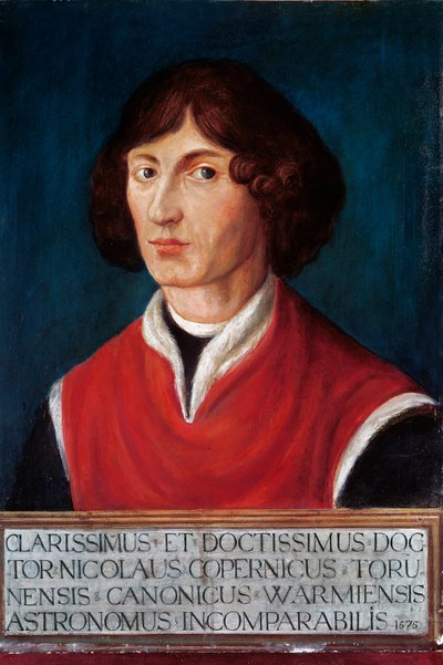 Retrato de Nicolás Copérnico de Polish School