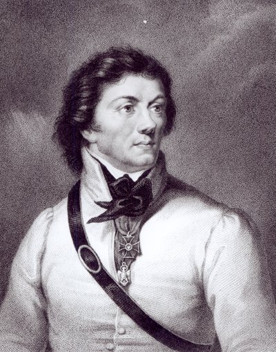 Retrato de Tadeusz Kosciuszko, grabado por William Holl (1807-71), c.1840 de Polish School