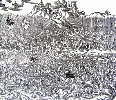La batalla de Grunwald de Polish School