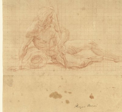Dios del río recostado de Pompeo Batoni