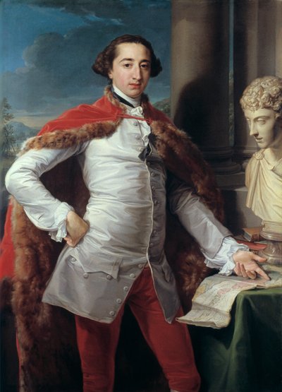 Retrato de Richard Milles, probablemente 1760s de Pompeo Batoni