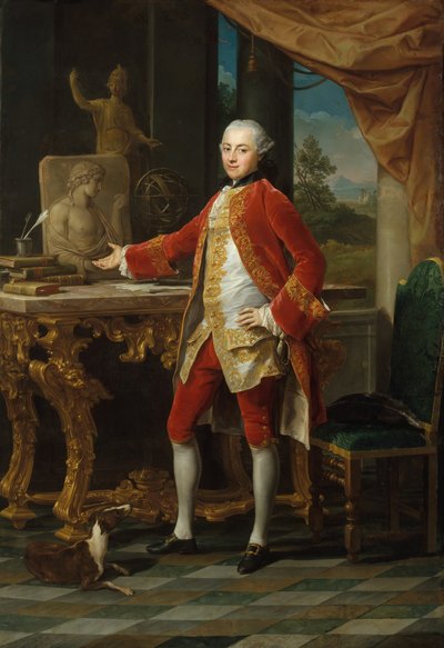 Retrato de un Joven de Pompeo Batoni