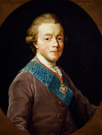 Retratos de Pablo I de Rusia (San Petersburgo de Pompeo Girolamo (workshop) Batoni