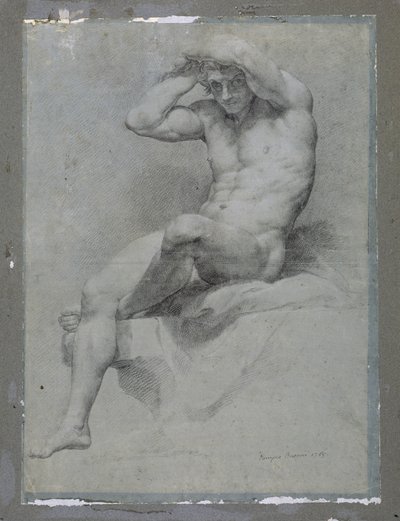 Desnudo académico de Pompeo Girolamo Batoni