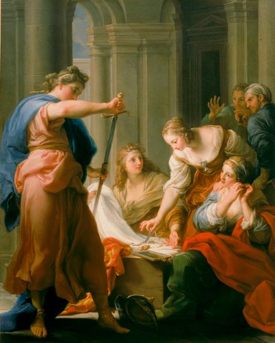 Aquiles en la corte de Licomedes de Pompeo Girolamo Batoni