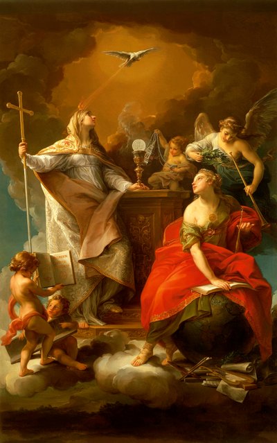 Alegoría de la Religión de Pompeo Girolamo Batoni