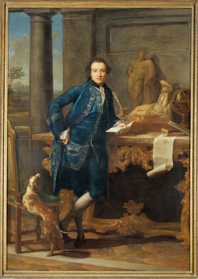 Charles John Crowle, amante del arte ... de Pompeo Girolamo Batoni