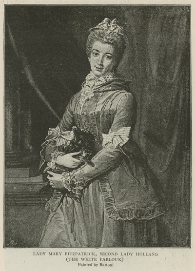 Lady Mary Fitzpatrick, Segunda Lady Holland de Pompeo Girolamo Batoni