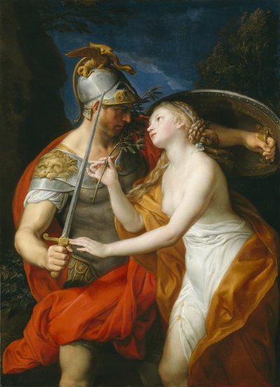 Paz y guerra, 1776 de Pompeo Girolamo Batoni