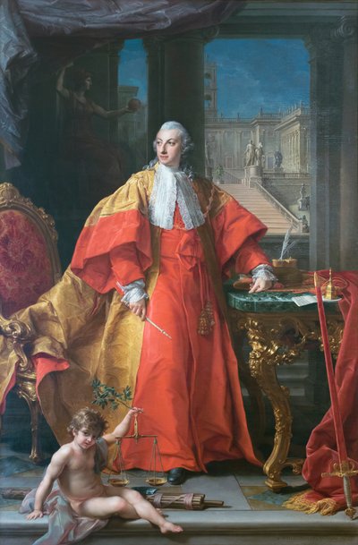 Retrato de Abbondio Rezzonico de Pompeo Girolamo Batoni