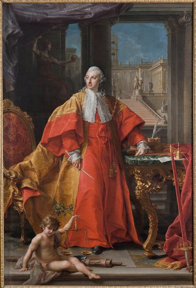 Retrato de Abbondio Rezzonico, 1766 de Pompeo Girolamo Batoni