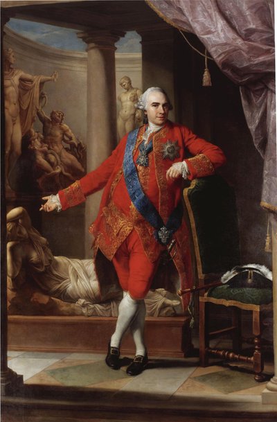 Retrato del Conde Kirill Razumovsky 1728-1803, el último Hetman de Ucrania, 1766 de Pompeo Girolamo Batoni
