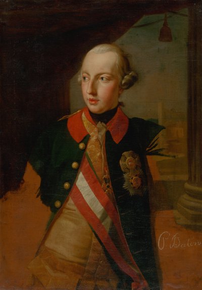 Retrato del emperador José II 1741-1790, 1769 de Pompeo Girolamo Batoni