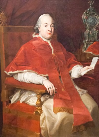 Retrato de Pío VI de Pompeo Girolamo Batoni