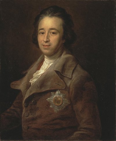 Retrato del Príncipe Alexander Kurakin 1752-1818, 1782 de Pompeo Girolamo Batoni