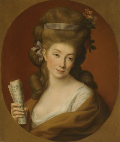 Retrato de la Princesa Izabela Elzbieta Potocka, nacida Lubomirska 1736-1816 de Pompeo Girolamo Batoni