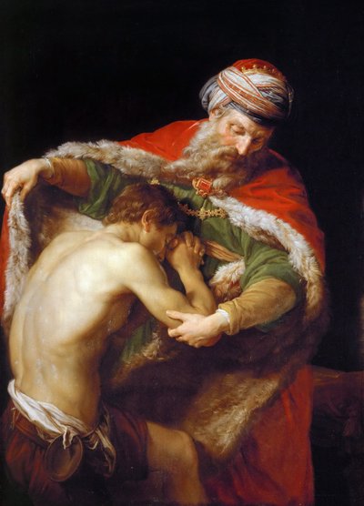 El regreso del hijo pródigo de Pompeo Girolamo Batoni