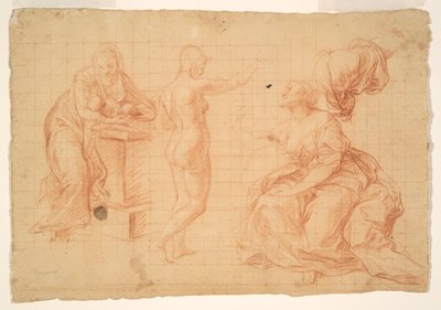 Estudios para de Pompeo Girolamo Batoni