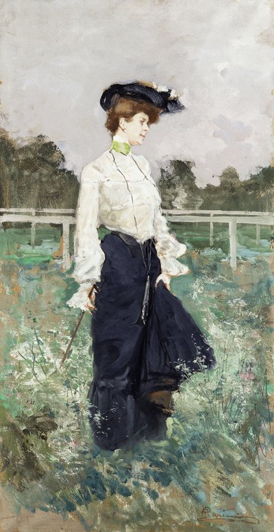 Mujer sola de Pompeo Mariani