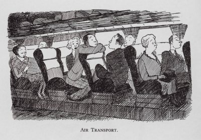 Transporte aéreo (litografía) de Pont (1908 40)