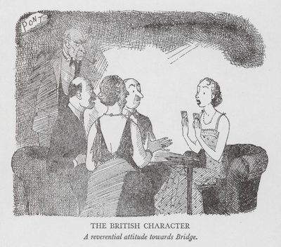 El carácter británico, Una actitud reverencial hacia Bridge (litografía) de Pont (1908 40)