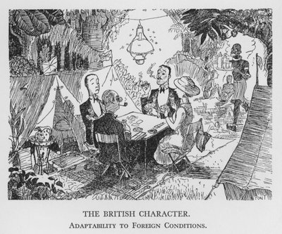 El carácter británico, adaptabilidad a condiciones extranjeras de Pont