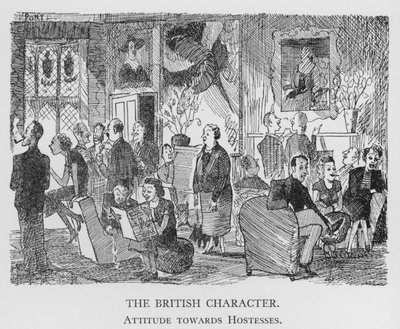 El carácter británico, actitud hacia las anfitrionas de Pont
