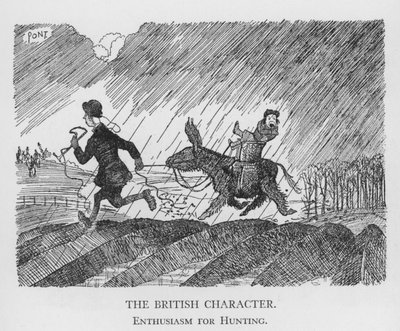 El Carácter Británico, Entusiasmo por la Caza de Pont