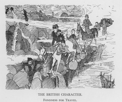 El carácter británico, afición por viajar de Pont