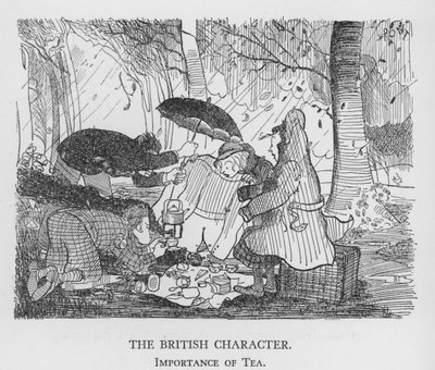 El carácter británico, importancia del té de Pont