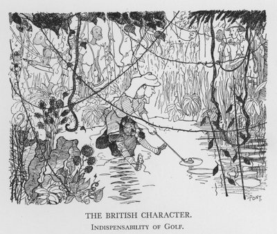 El carácter británico, la indispensabilidad del golf de Pont