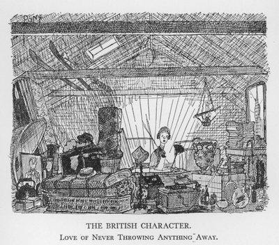 El carácter británico, amor por no tirar nada de Pont