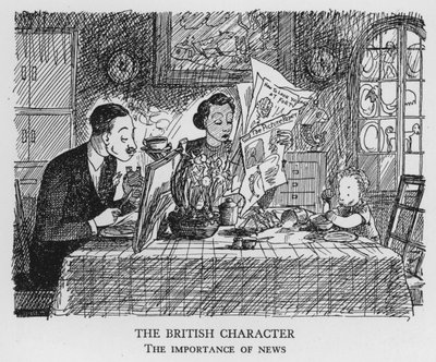 El carácter británico, la importancia de las noticias de Pont