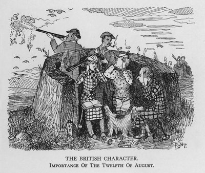 El carácter británico; Importancia del doce de agosto de Pont