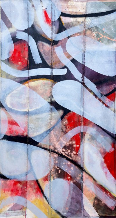 Flujo abstracto vibrante de Poonam Choudhary