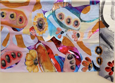 Flores abstractas llenas de colorido de Poonam Choudhary