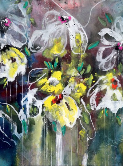 Una expresión floral llena de vida de Poonam Choudhary