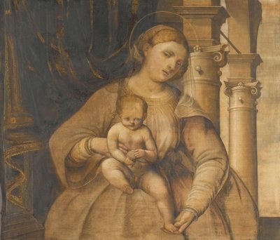 La Virgen y el Niño de Pordenone (circle of)