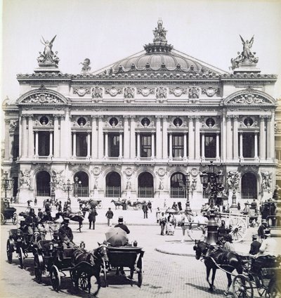 La Ópera, París, 14 de mayo de 1893 de Portuguese Photographer