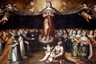 Iglesia de la Misericordia. Virgen María. Évora. Portugal. de Portuguese School