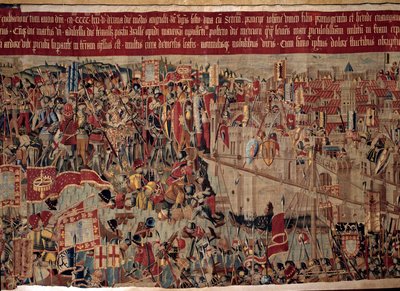 Conquista de África: “La captura de Asilah (Arzila) en Marruecos en 1471 por la flota portuguesa” de Portuguese School